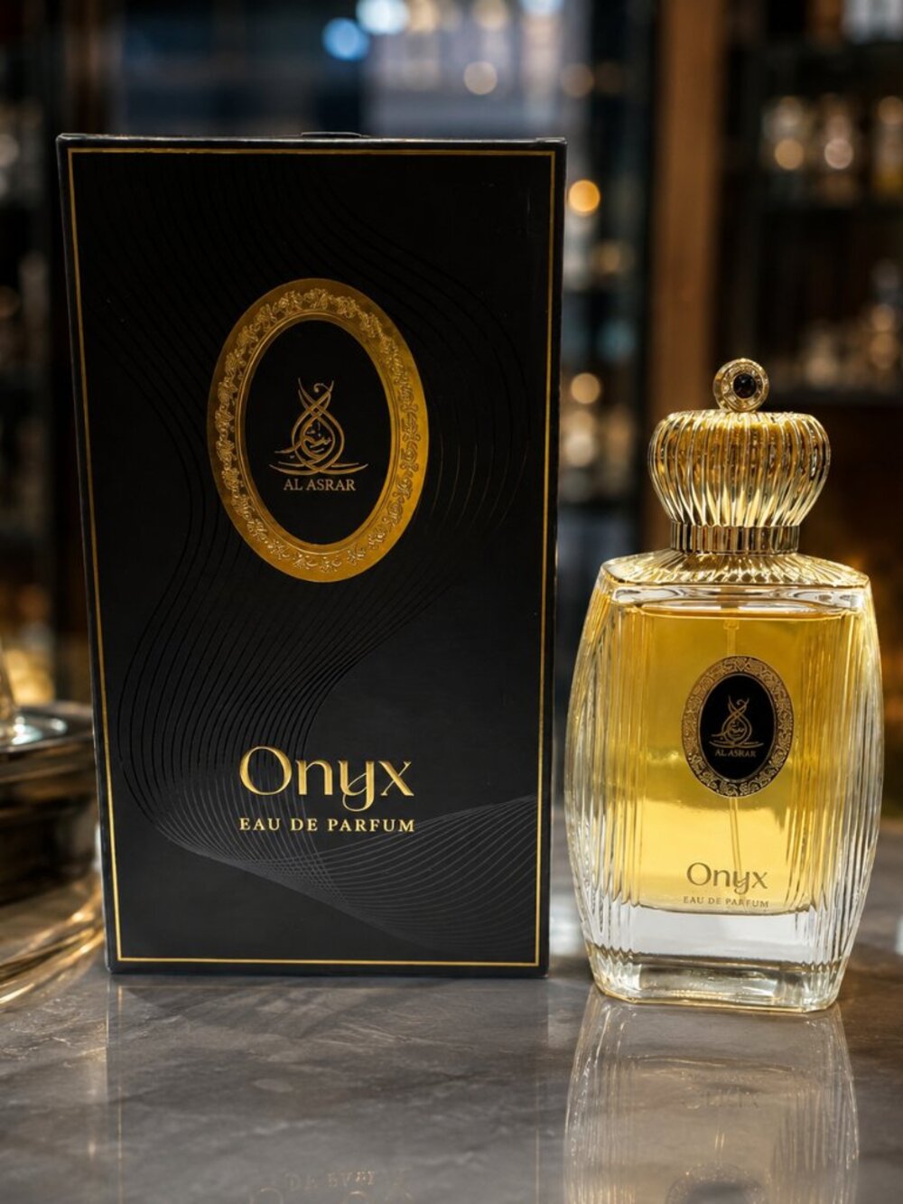 Al Asrar Onyx Gemstone Collection EDP For woman 100ML 3.4FL.OZ